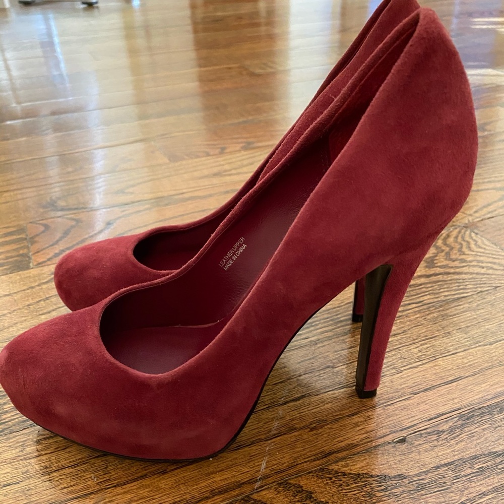 ASH burgundy high heels perfect quality size 37